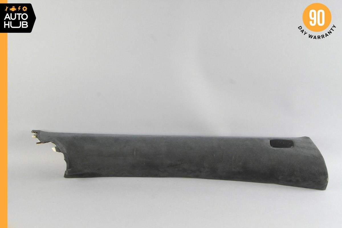 07-14 Mercedes W216 CL63 AMG CL550 A-Pillar Trim Front Right Suede 2166900225 - photo 1