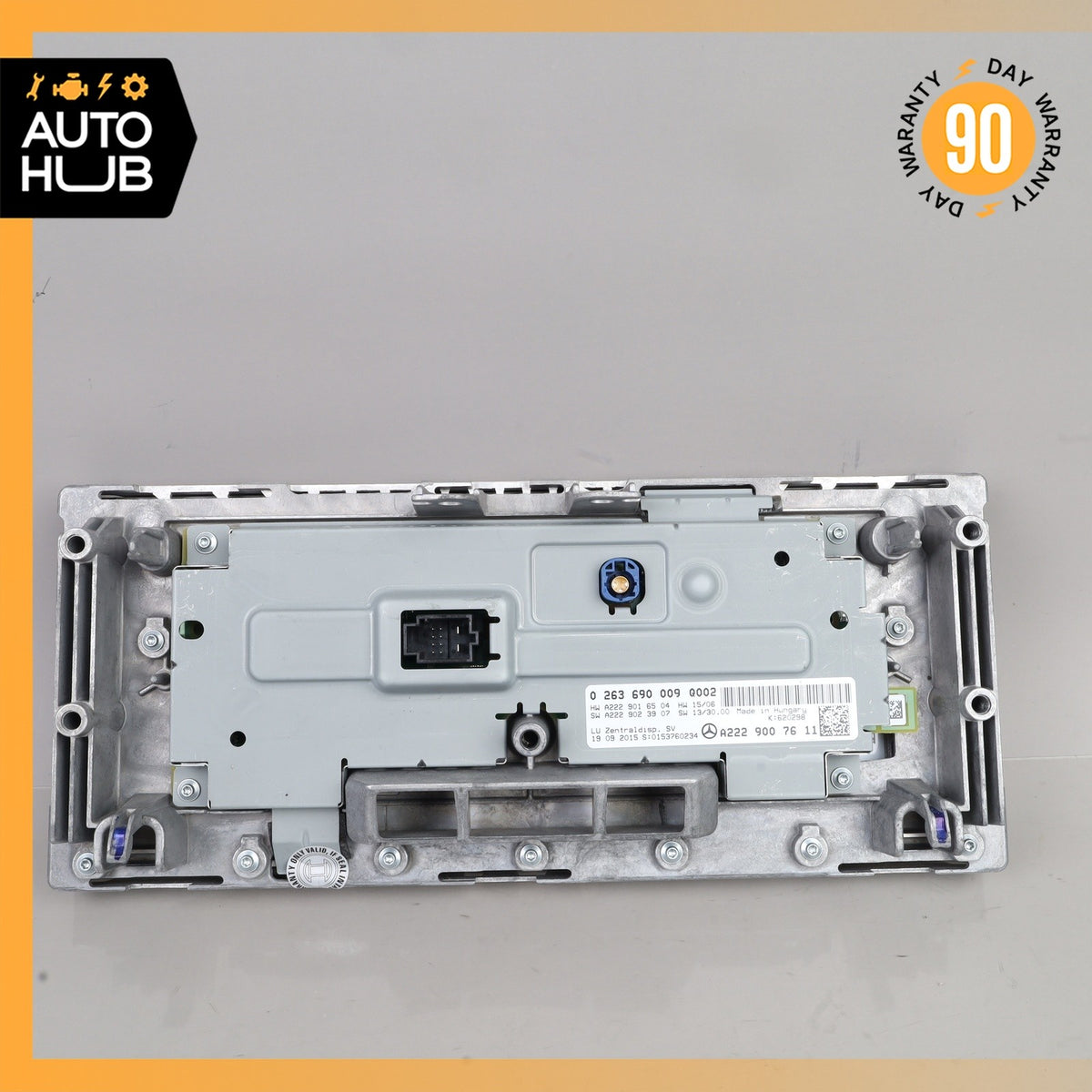 14-17 Mercedes W222 S550 S600 Information Navigation Display Screen Monitor OEM - photo 9