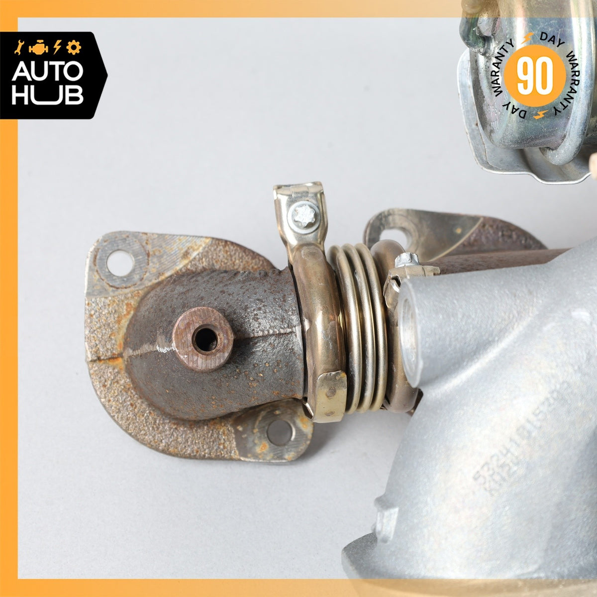 03-17 Mercedes W221 S600 SL600 M275 Turbocharger Turbo Manifold Right Side OEM - photo 4