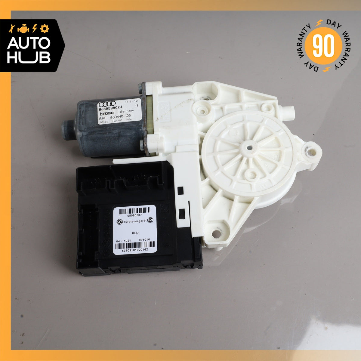 Audi 8J TT Right Door Window Regulator Motor 8J8959802J OEM - photo 2