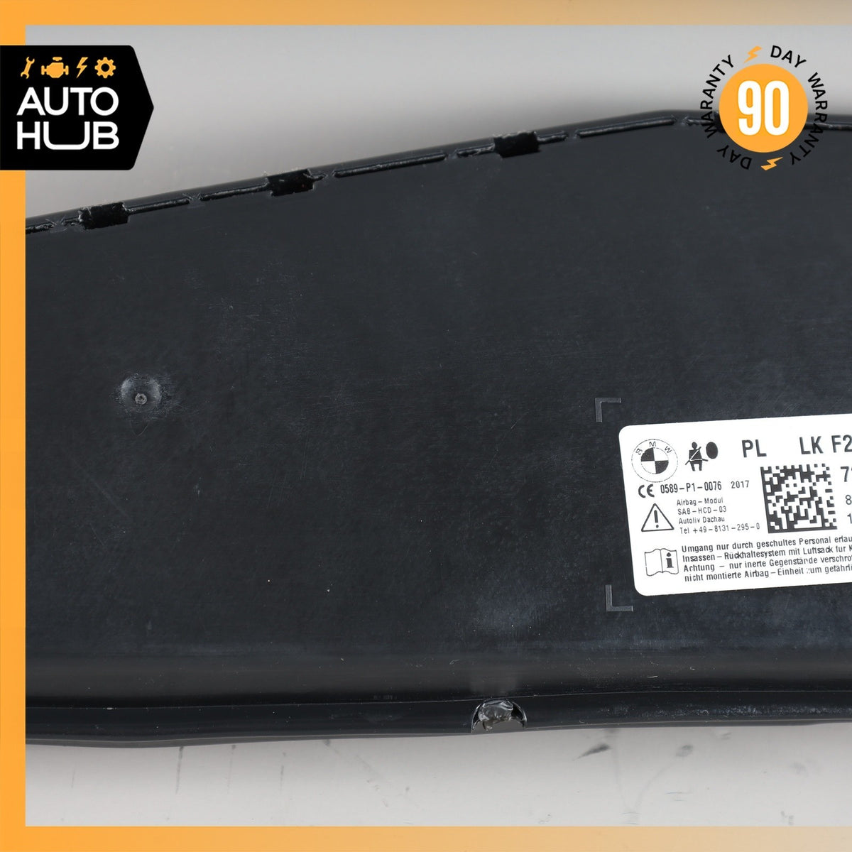 BMW F30 330e 320i Front Right Passenger Seat Airbag Air Bag OEM 54k - photo 4