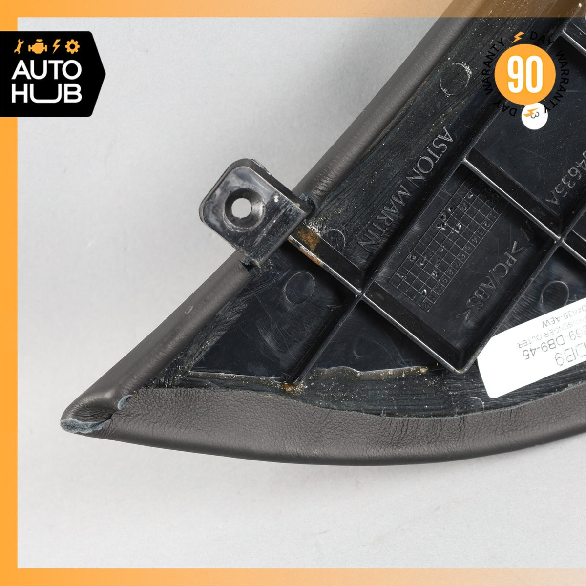 13-16 Aston Martin DB9 Right Side Upper Inner Cover Air Vent Trim OEM 35k - photo 8