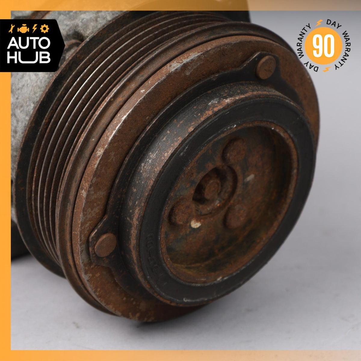 09-10 Ford F150 AC A/C Air Conditioning Compressor 9L3419D629CE OEM - photo 2