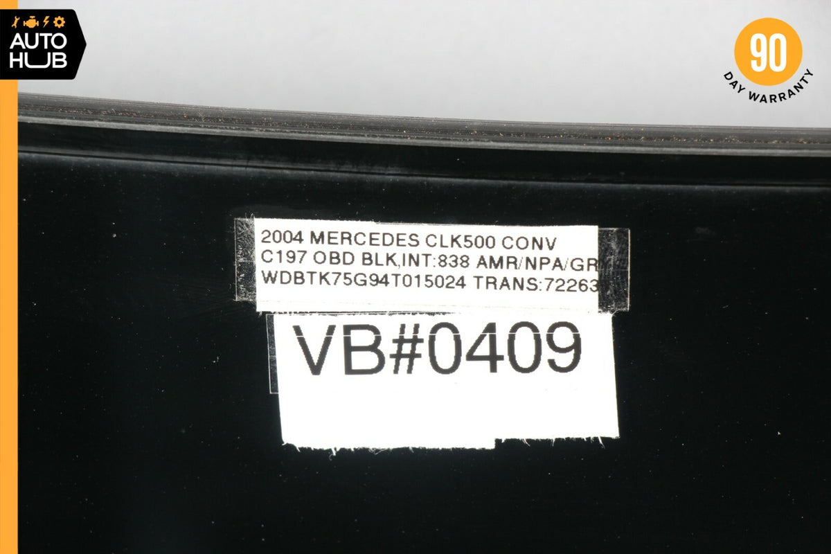 03-05 Mercedes W209 CLK500 CLK320 Front Windshield Glass Wind Shield OEM - photo 12