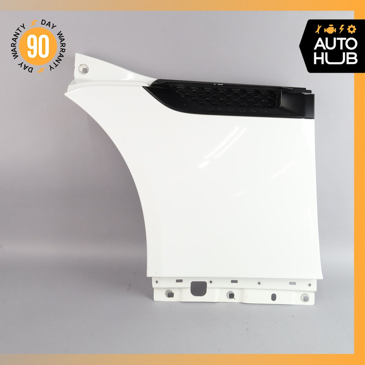 14-24 Jaguar X152 F-Type Front Left Driver Side Fender Wing Panel White OEM - photo 1