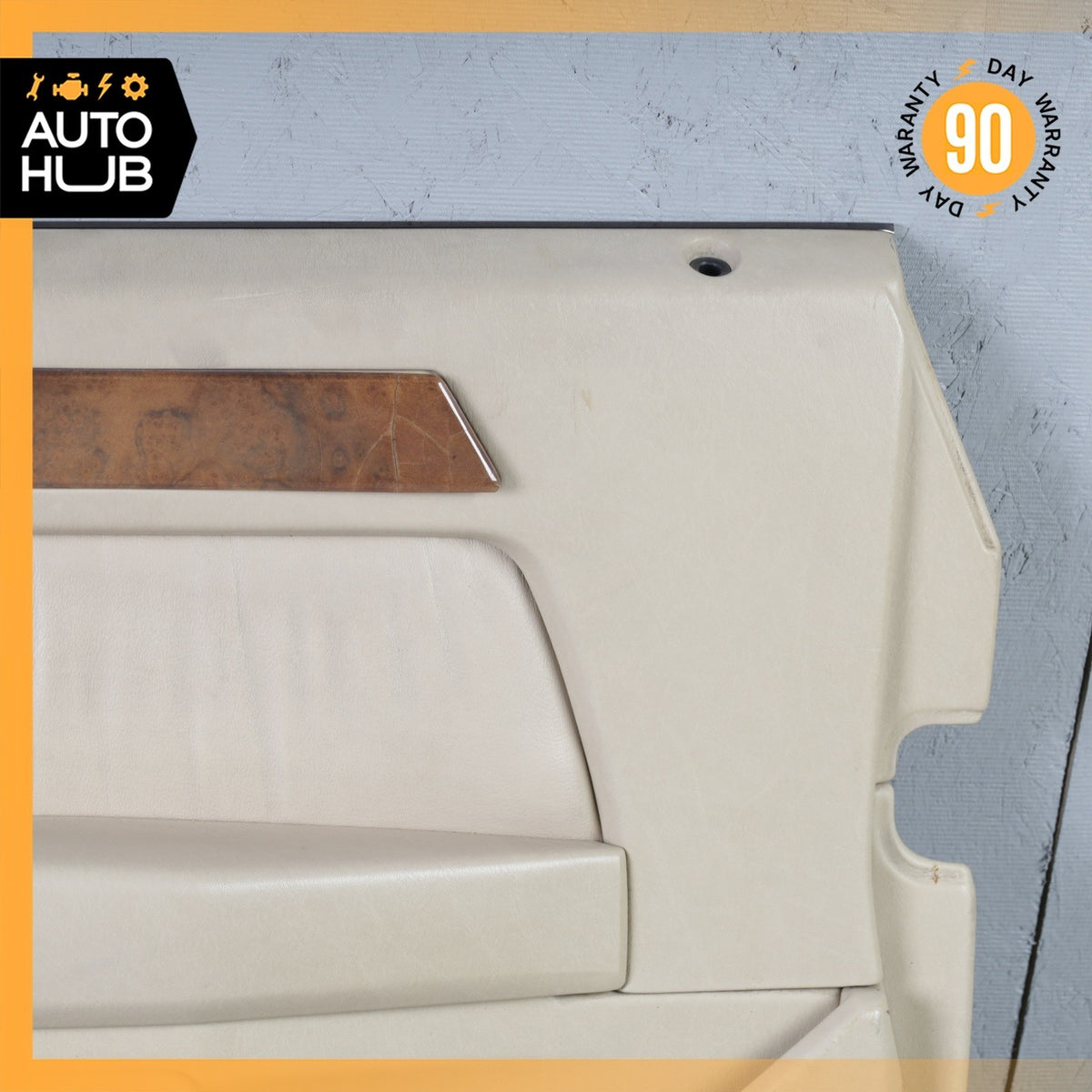 88-93 Mercedes W124 300CE Coupe Front Right Side Interior Door Panel Beige OEM - photo 2