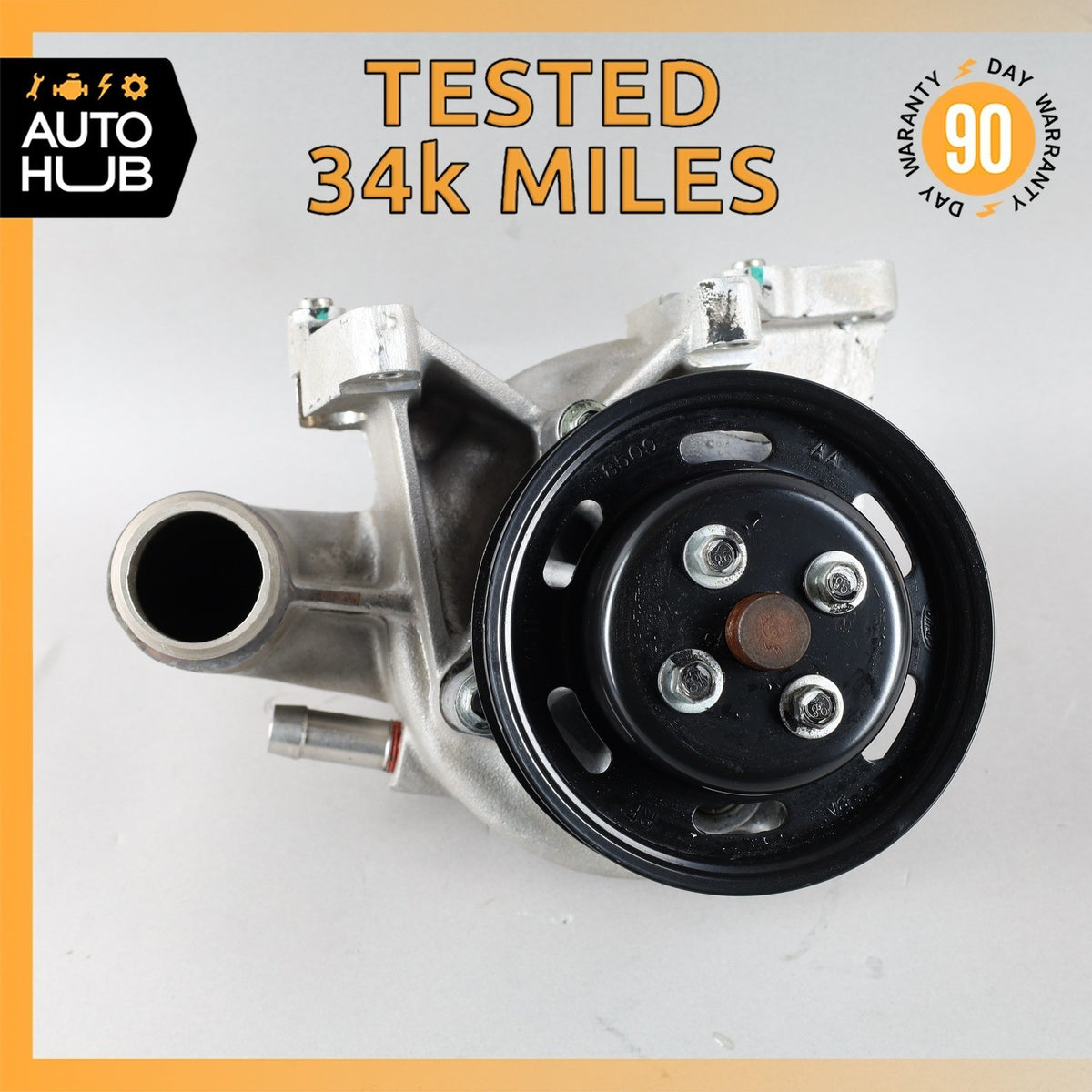 05-07 Aston Martin DB9 Engine Coolant Motor Water Pump 4G43BA6D3AA OEM 34k - photo 1