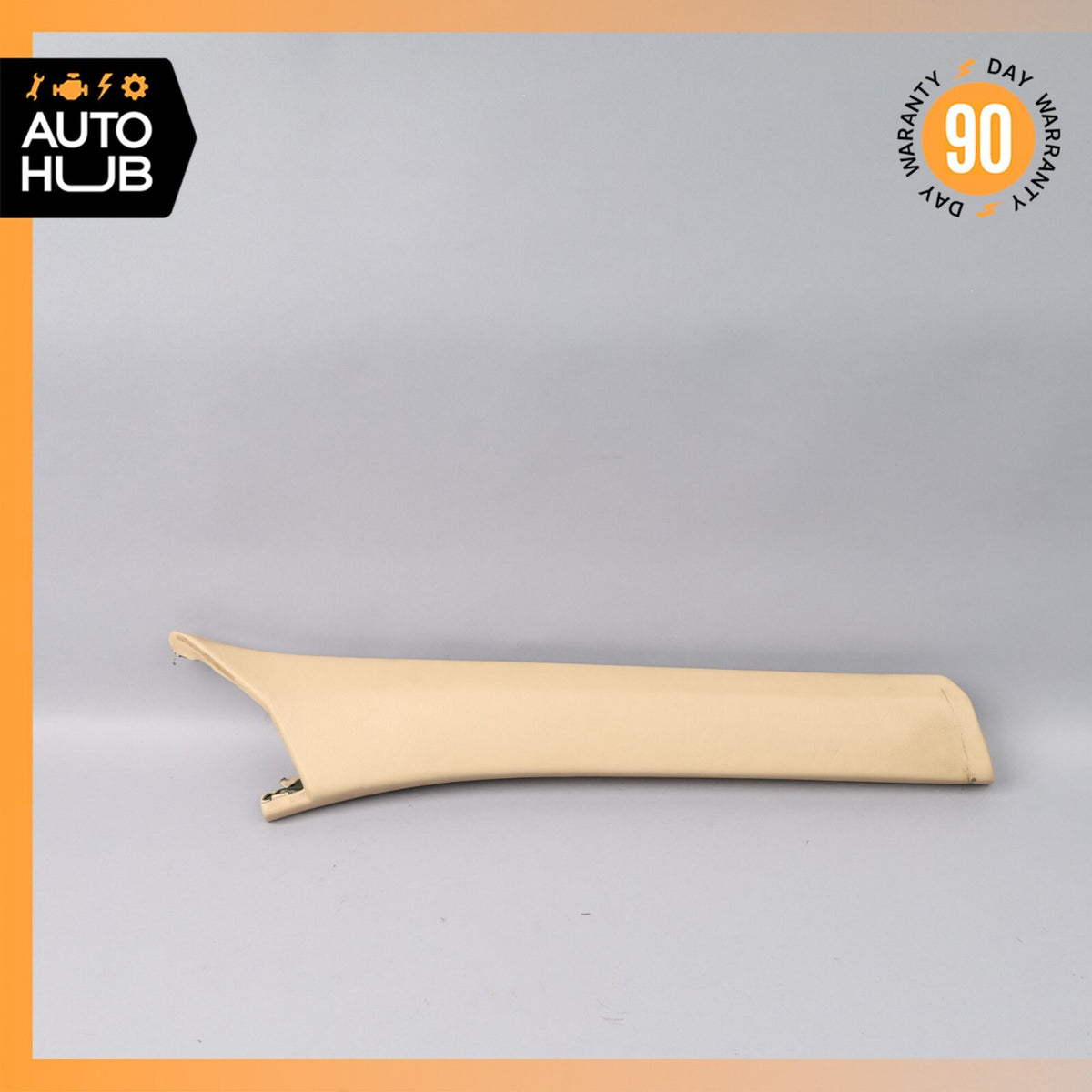 90-02 Mercedes R129 SL500 300SL A Pillar Trim Cover Right Passenger Java OEM - photo 1