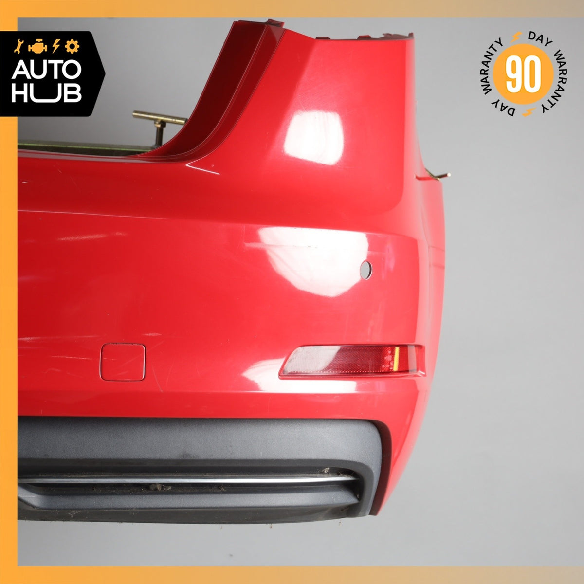 2016 Audi 8V A3 E-Tron Rear Bumper Cover Assembly Red OEM 78k - photo 3