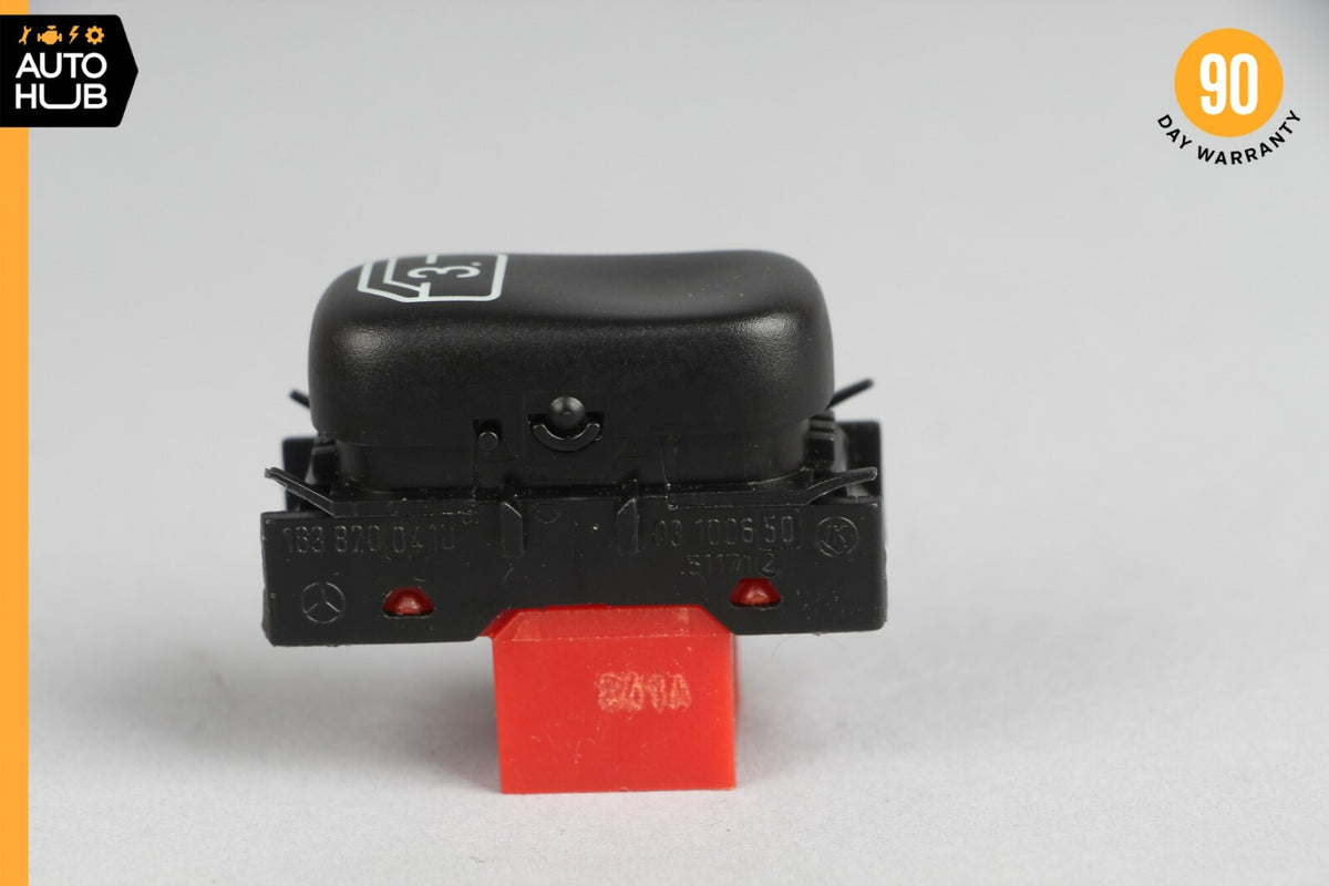 02-05 Mercedes W163 ML320 ML350 3rd Window Switch Button 1638200410 OEM - photo 3