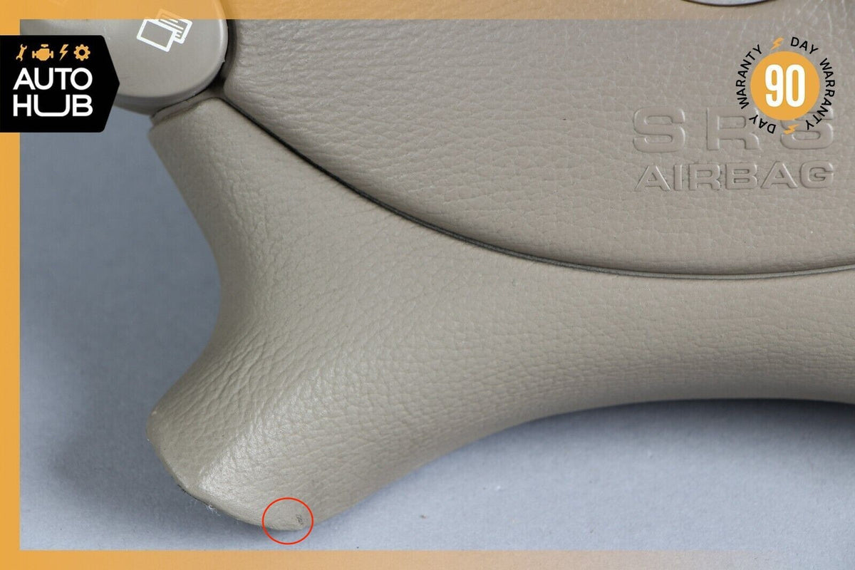 Mercedes R230 SL500 SL55 AMG CLK500 E350 Steering Wheel Airbag Air Bag Beige OEM - photo 4