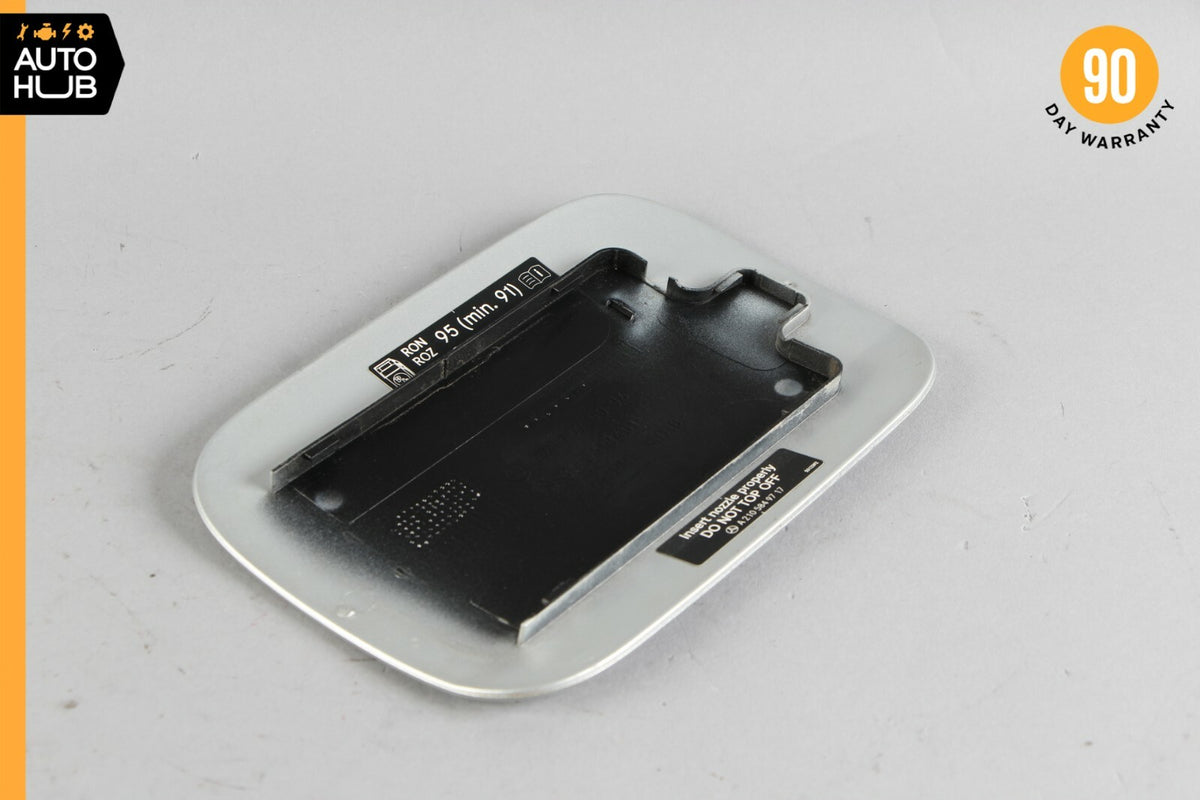 07-13 Mercedes W221 S400 S550 Fuel Door Lid Gas Tank Cover Silver OEM - photo 7