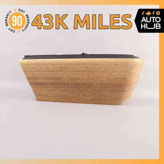 14-21 BMW i3 I01 Hybrid Right Side Dashboard Glove Box Compartment Wood OEM 43k - photo 1