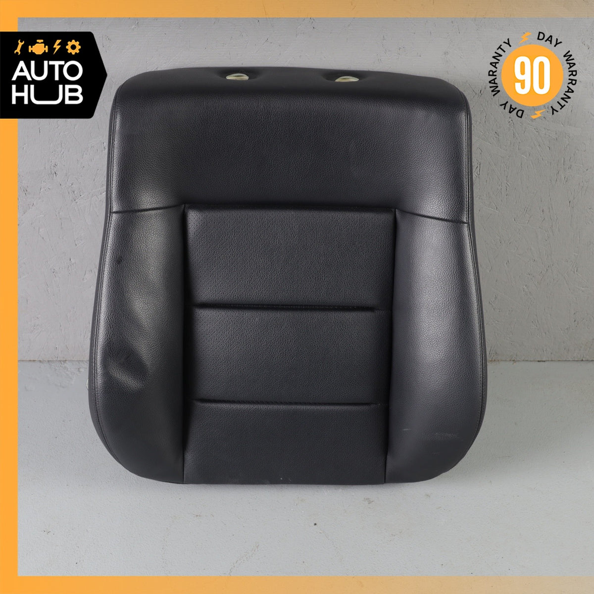 10-13 Mercedes W212 E350 E400 Front Right Seat Cushion Top Upper Black OEM - photo 1