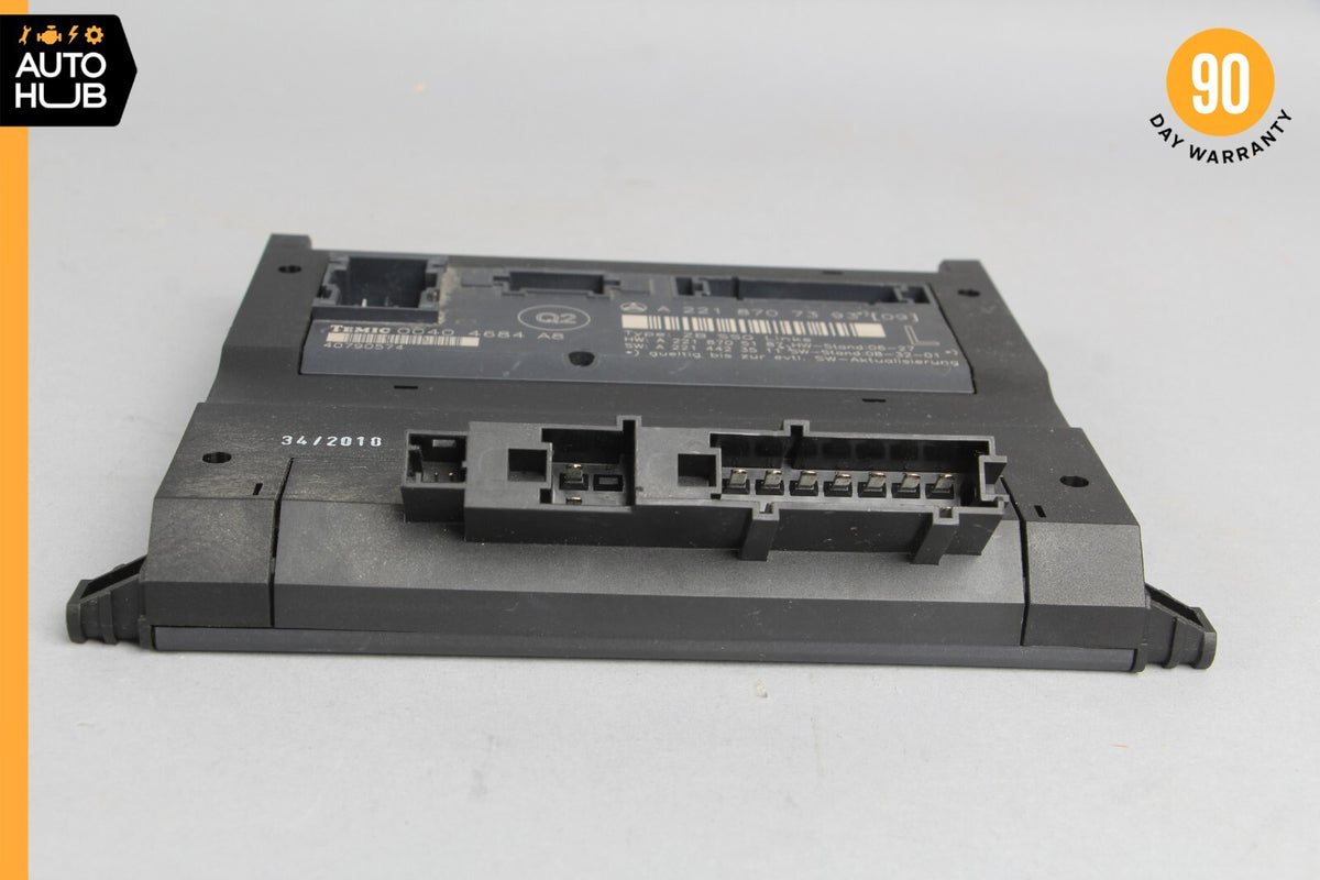 07-13 Mercedes W221 S400 S550 Front Left Driver Side Under Seat Control Unit OEM - photo 2