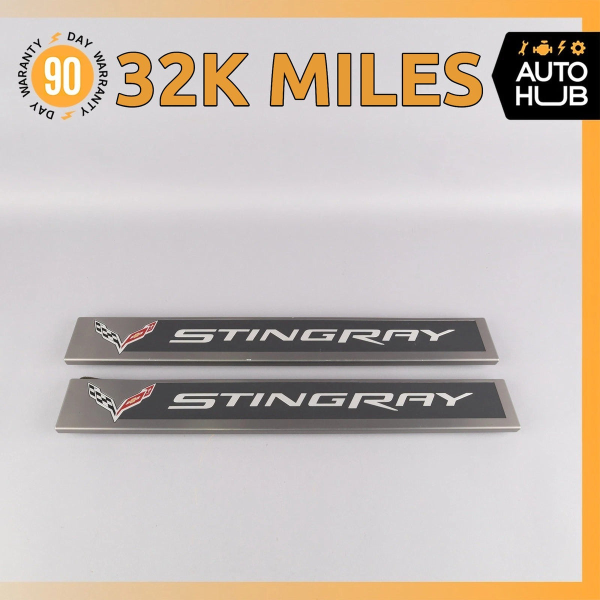 14-19 Chevrolet Corvette C7 Stingray Door Step Sill Panel OEM 32k - photo 1