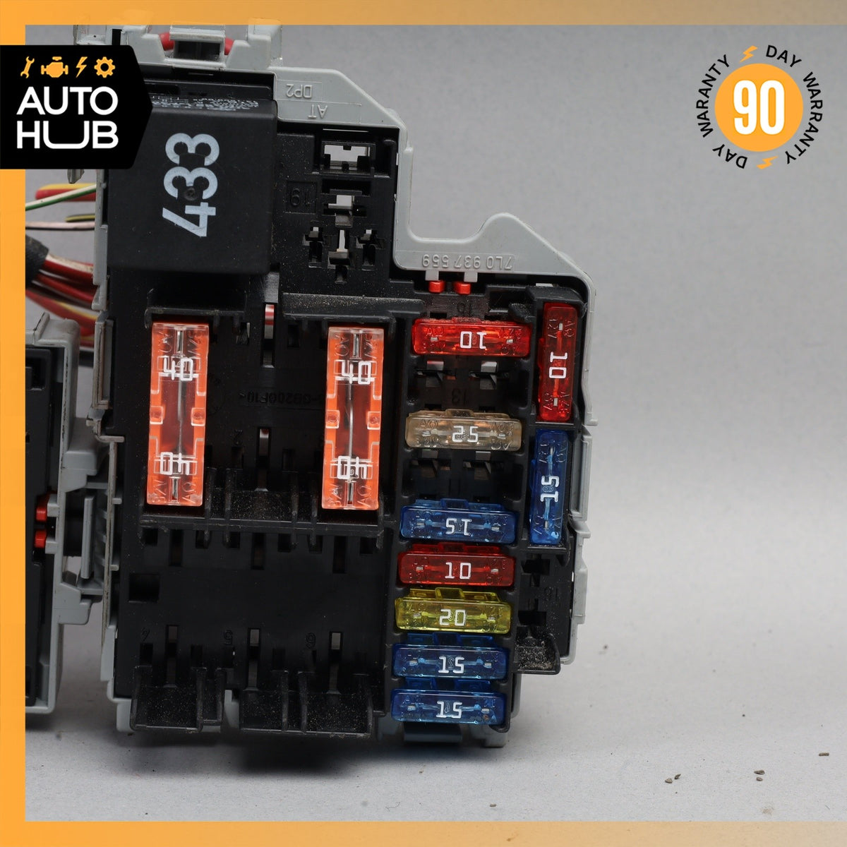 11-14 Porsche Cayenne 958 Engine Bay Relay Terminal Fuse Box  OEM - photo 4