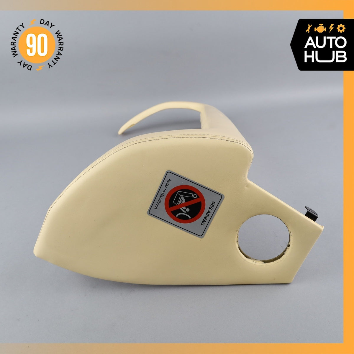 99-02 Bentley Arnage Right Dashboard Glove Box Trim Panel Beige OEM 42k - photo 8