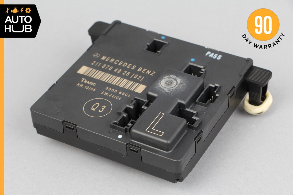 07-09 Mercedes W211 E350 E320 E550 Rear Left Door Control Module 2118704026 OEM - photo 1