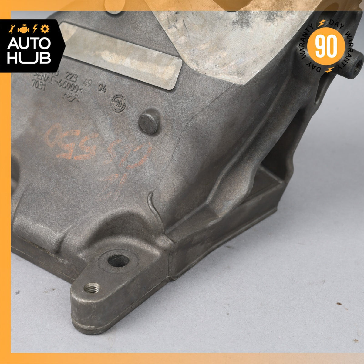 12-18 Mercedes W218 CLS550 E550 Engine Motor Left Side Mount Bracket OEM - photo 3