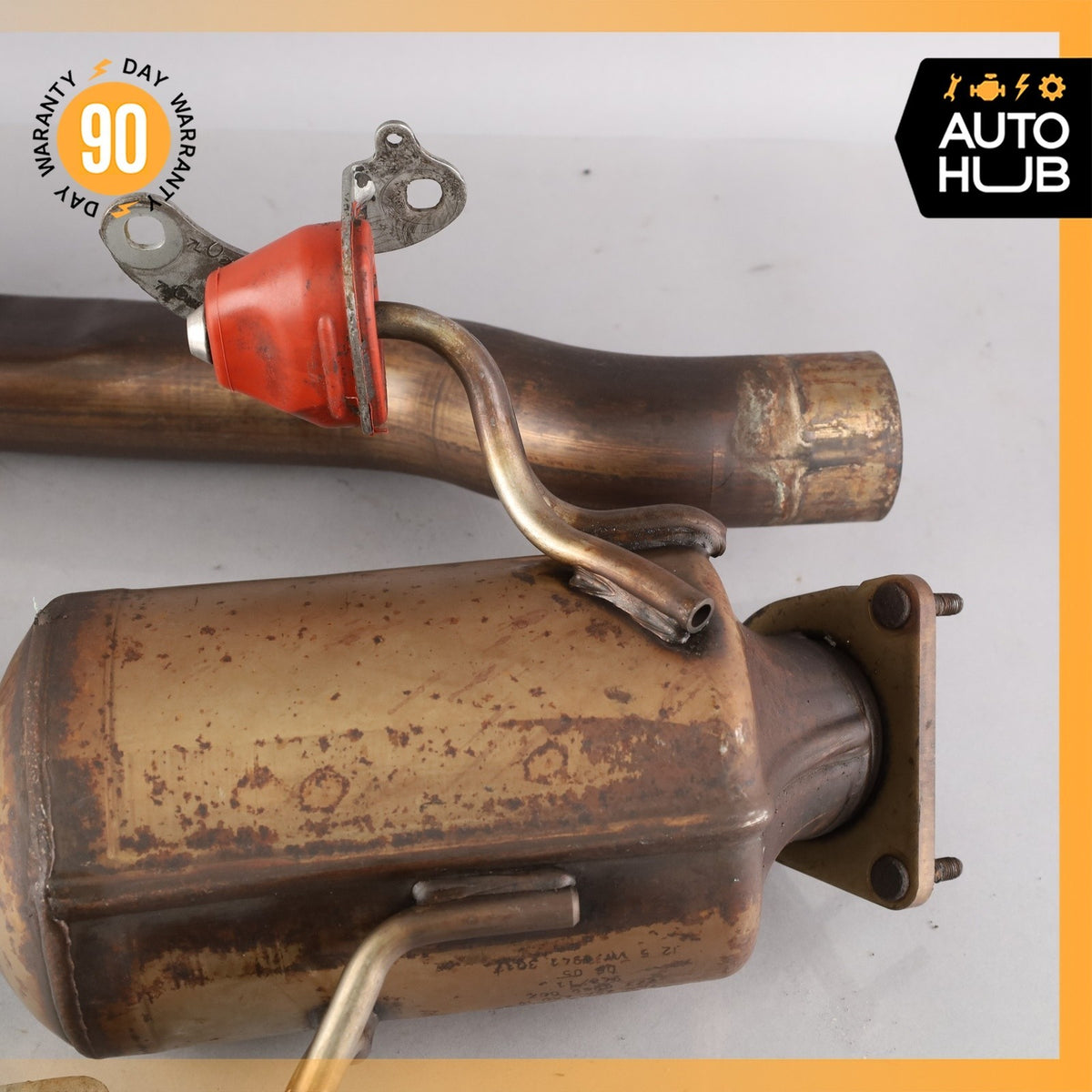 Porsche Cayenne 955 Turbo Rear Engine Exhaust Downpipe Left & Right Side Set OEM - photo 10