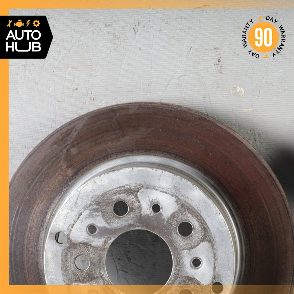 04-06 Maserati Quattroporte M139 Rear Brake Rotors Disc Left & Right Set OEM 84k - photo 6