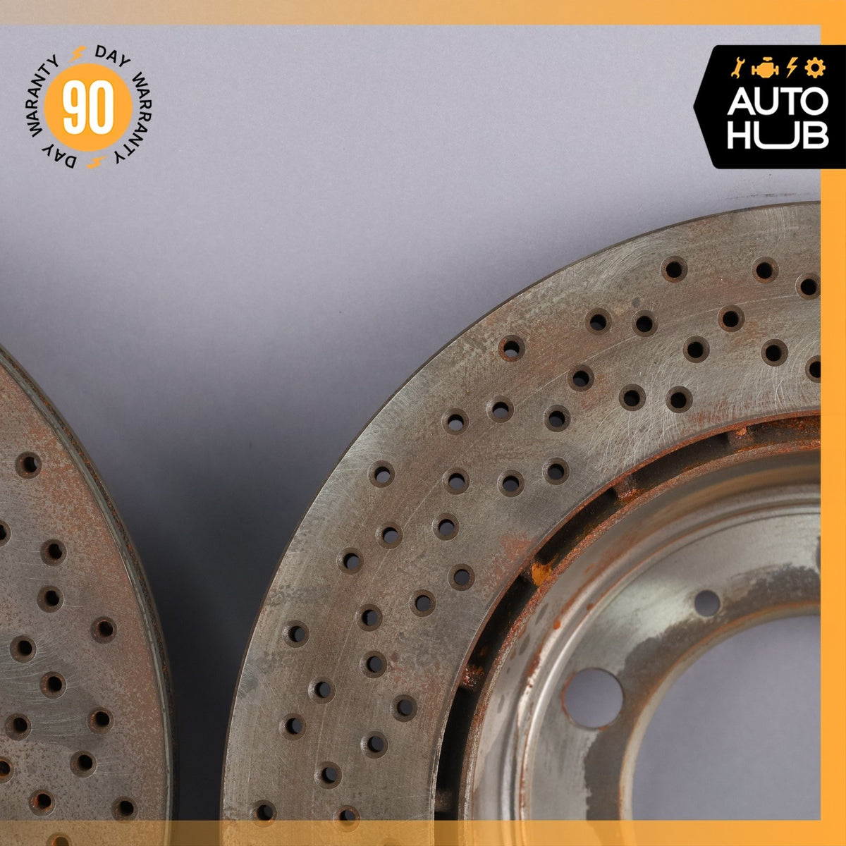 Porsche Boxster 987 Rear Left & Right Brake Rotors Disc Set Aftermarket - photo 18