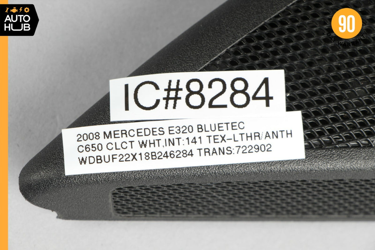07-09 Mercedes W211 E320 E350 Tweeter Speaker Cover Left Driver Side Black OEM - photo 8