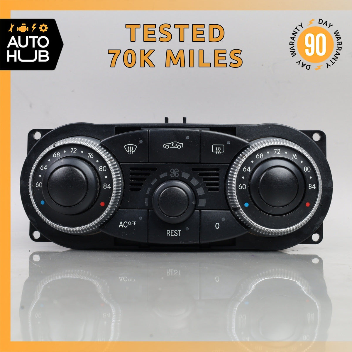 03-12 Mercedes R230 SL500 SL55 AMG AC A/C Heater Climate Control OEM 70k - photo 1
