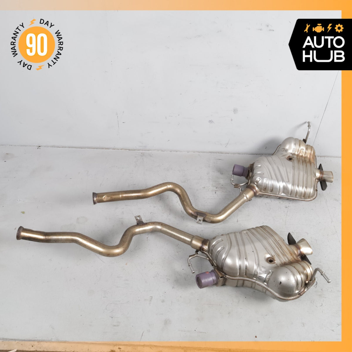 11-13 Mercedes W251 R350 BlueTec Diesel Exhaust Mufflers Muffler Assembly OEM - photo 1