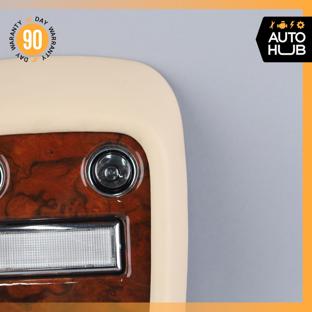 00-02 Rolls Royce Seraph / Bentley Arnage Rear Overhead Dome Light Lamp Wood OEM - photo 5