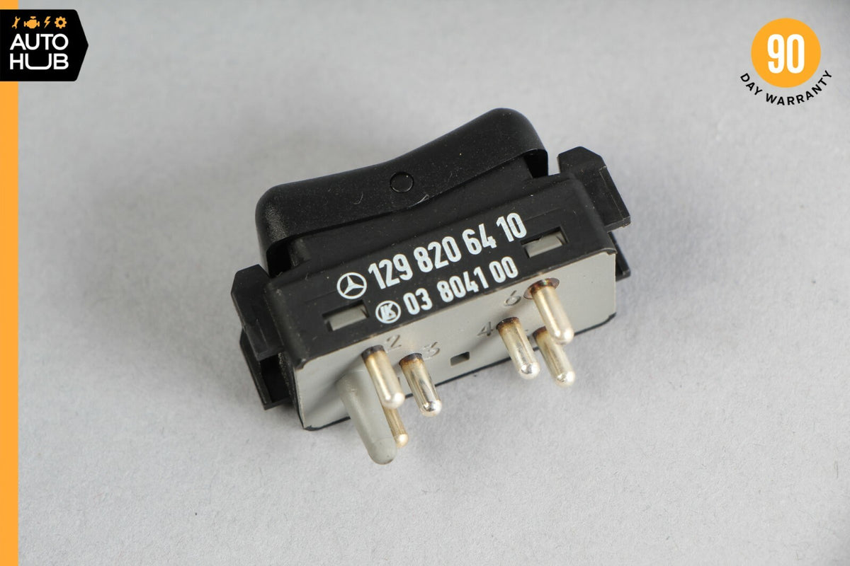 90-02 Mercedes R129 SL500 300SL SL320 Roll Bar Control Switch 1298206410 OEM - photo 4