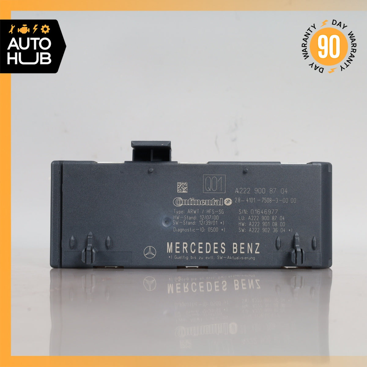 14-18 Mercedes W222 S63 AMG C300 Trunk Release Remote Open Close Module OEM - photo 10