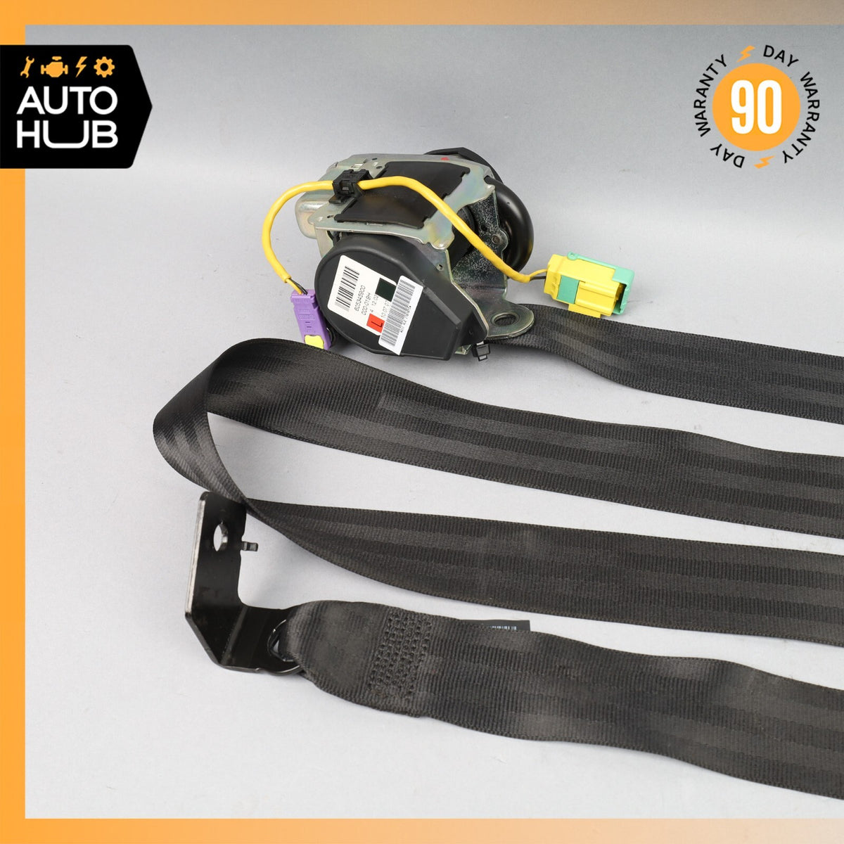 06-13 Bentley Continental Flying Spur Rear Left Driver Side Seat Belt OEM - photo 5