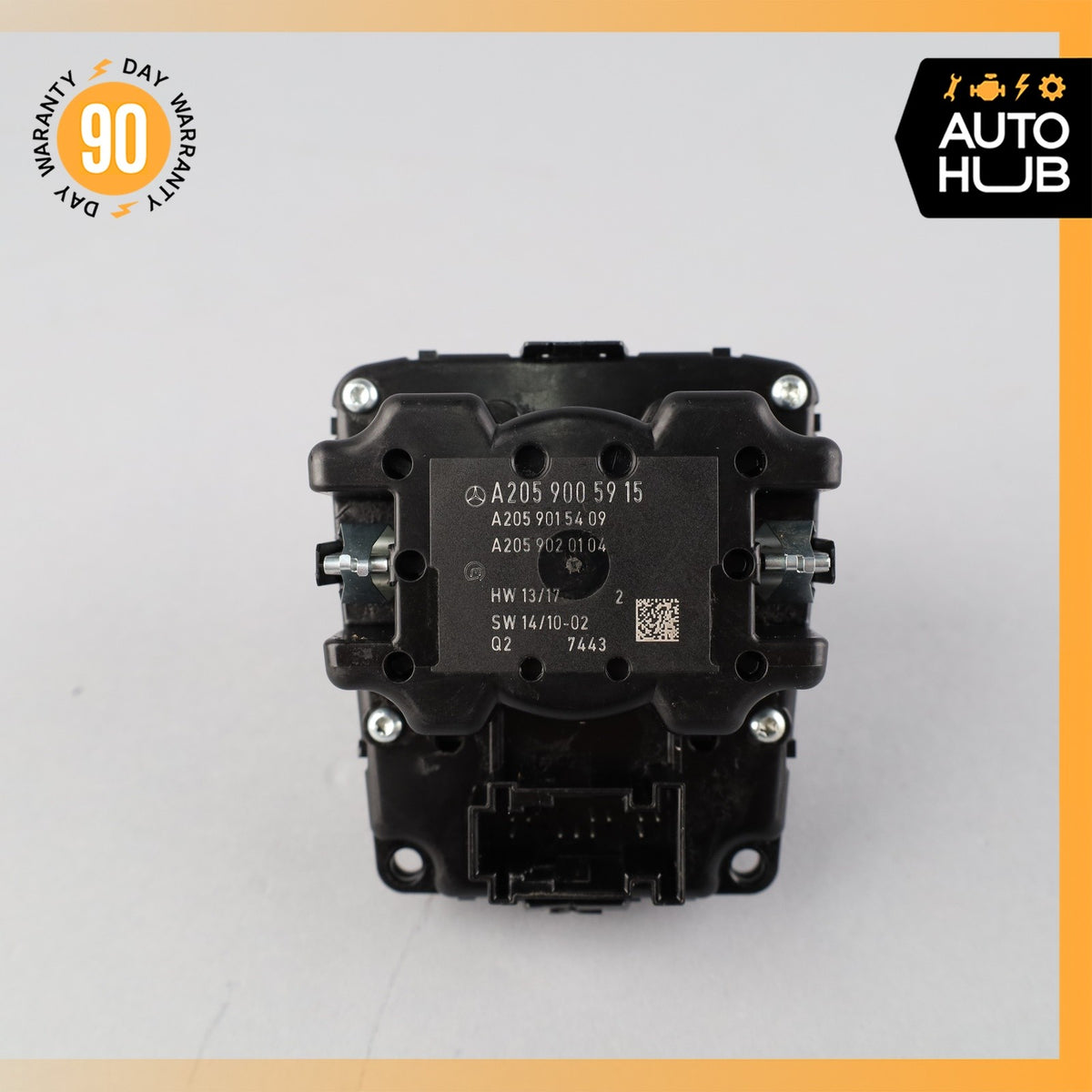 15-18 Mercedes W205 C63 C300 Center Console Multi Function Switch Control OEM - photo 4