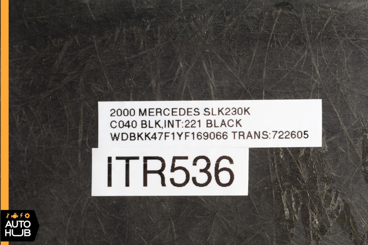 97-04 Mercedes R170 SLK230 SLK320 Front Top Upper Headliner Trim Panel OEM - photo 12