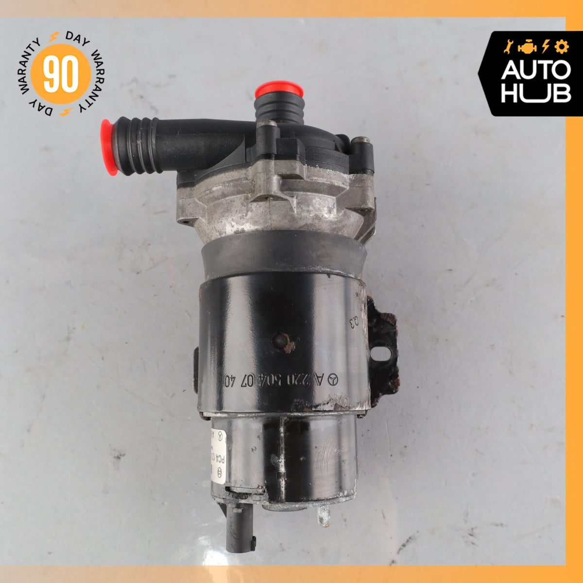 Mercedes W220 S600 CL55 AMG SL500 Auxiliary AUX Circulation Water Pump OEM - photo 6