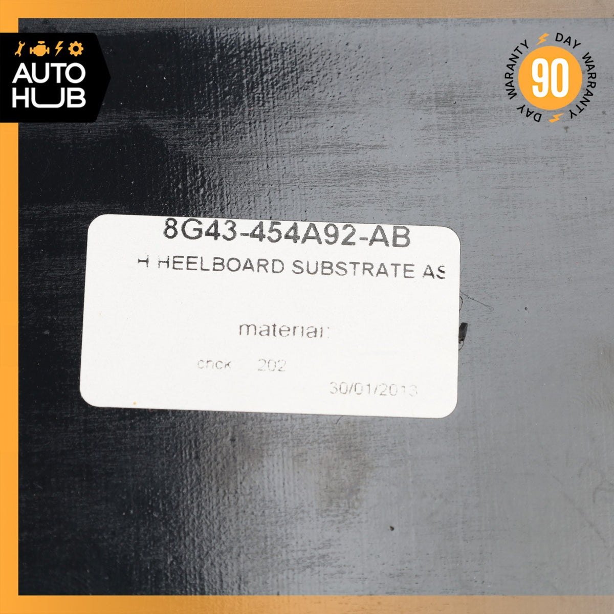 12-16 Aston Martin DB9 Virage Rear Left Side Floor Carpet Panel Black OEM 22k - photo 12