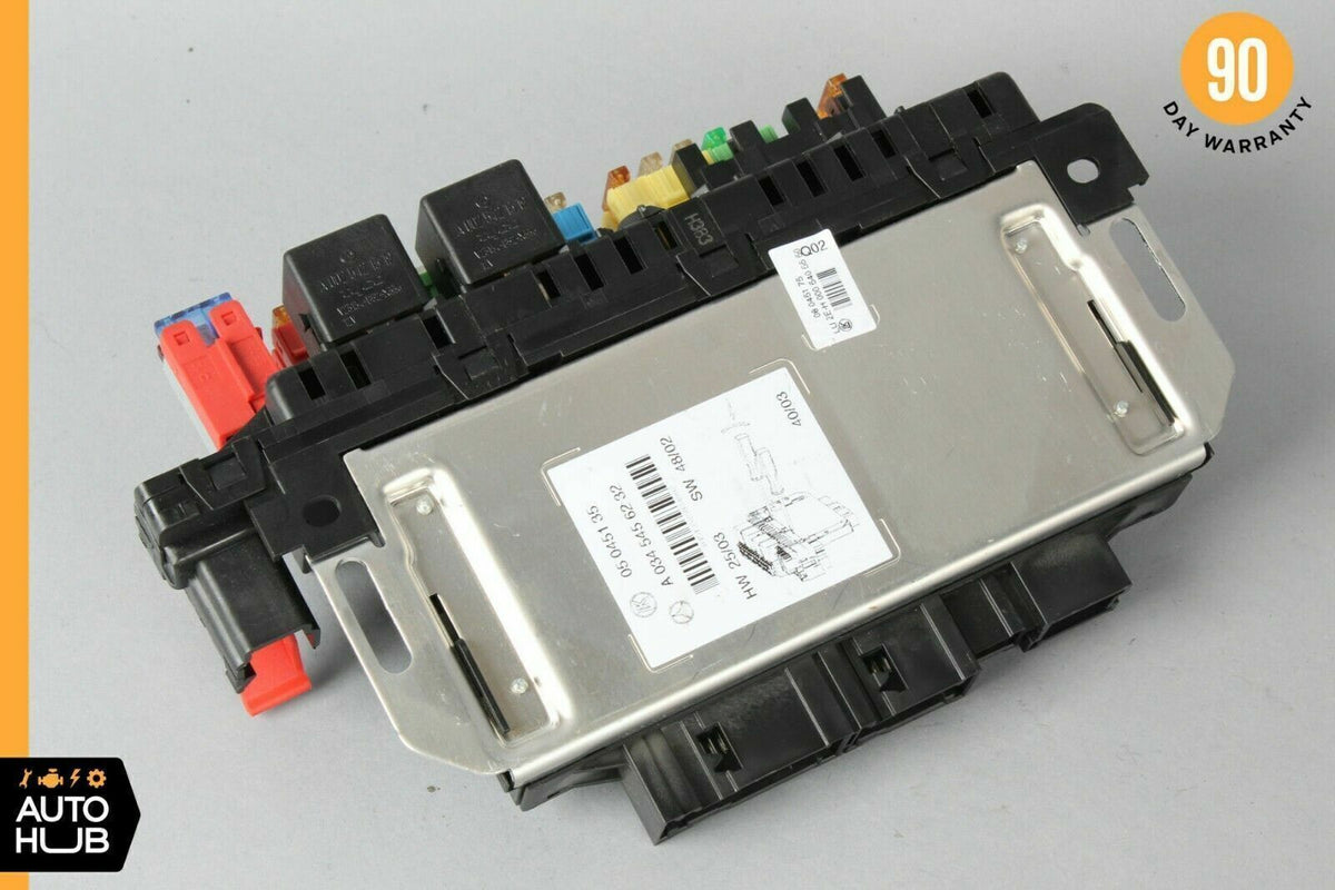 03-12 Mercedes R230 SL550 SL500 SL55 AMG Rear SAM Fuse Box Relay Module OEM - photo 4