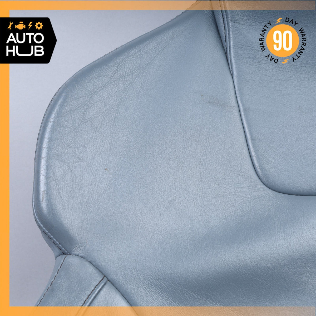 Aston Martin DB9 Front Left Driver Side Top Upper Seat Cushion Blue OEM 34k - photo 5