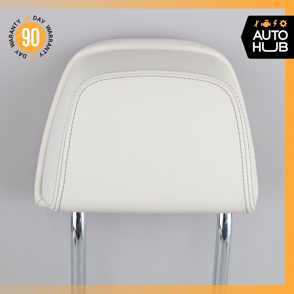BMW G12 750Li Front Left or Right Seat Headrest Head Rest Nappa White OEM - photo 13