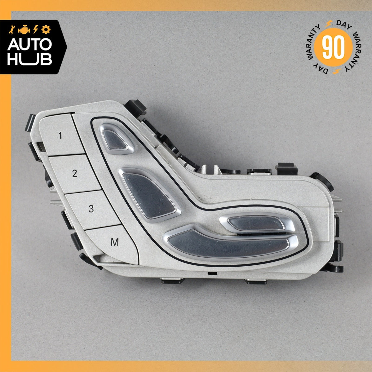15-21 Mercedes W205 C300 GLC43 AMG Left Driver Seat Control Switch Module OEM - photo 2