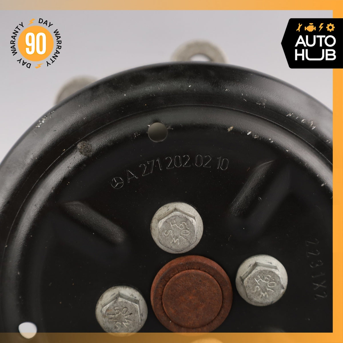 12-15 Mercedes W204 C250 SLK250 M271 Engine Coolant Motor Water Pump Pulley OEM - photo 9