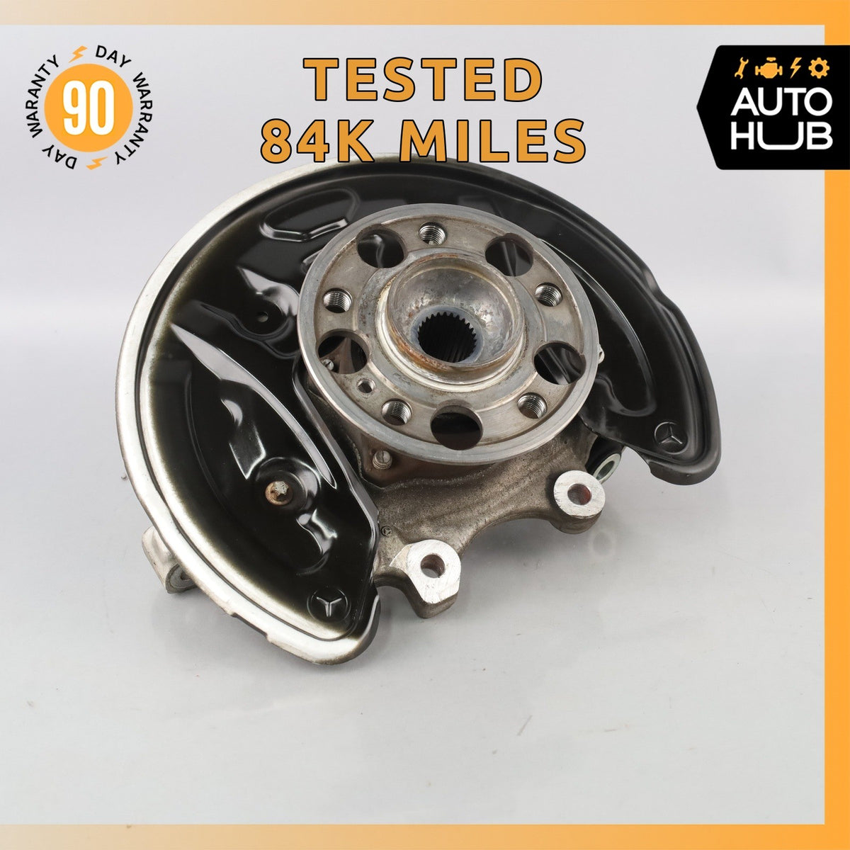 17-20 Mercedes W213 E300 E350 Rear Right Side Spindle Knuckle Hub OEM - photo 1