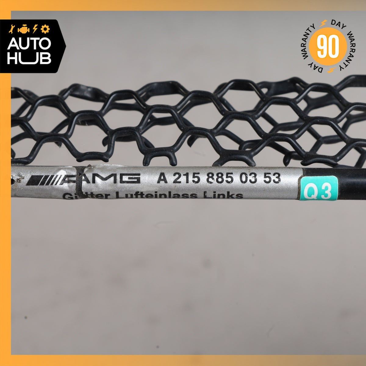 03-06 Mercedes W215 CL500 CL55 AMG Sport Front Left Side Bumper Mesh Grille OEM - photo 8