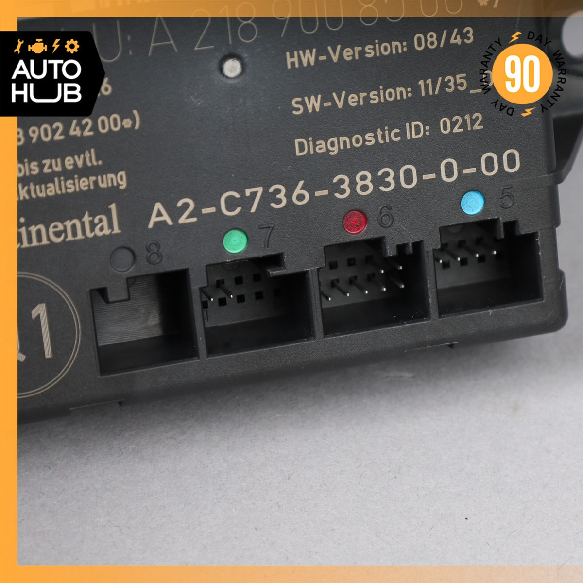 08-18 Mercedes W212 E400 C300 CLS550 Rear Left Side Door Control Module OEM - photo 6