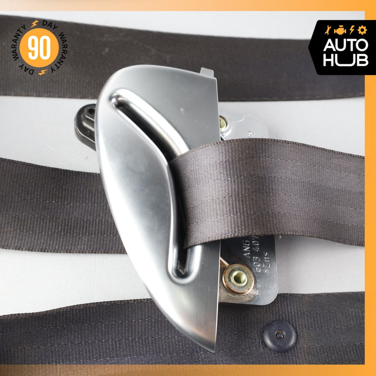 03-06 Bentley Continental GT Front Left Driver Side Seat Belt Blue OEM 65k - photo 7