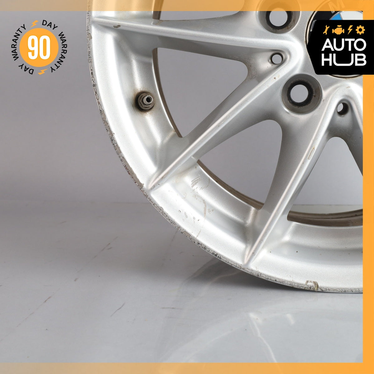 BMW E88 128i 135i 7 x 16 16" Style 360 Wheel Rim Silver 36116795207 OEM - photo 5