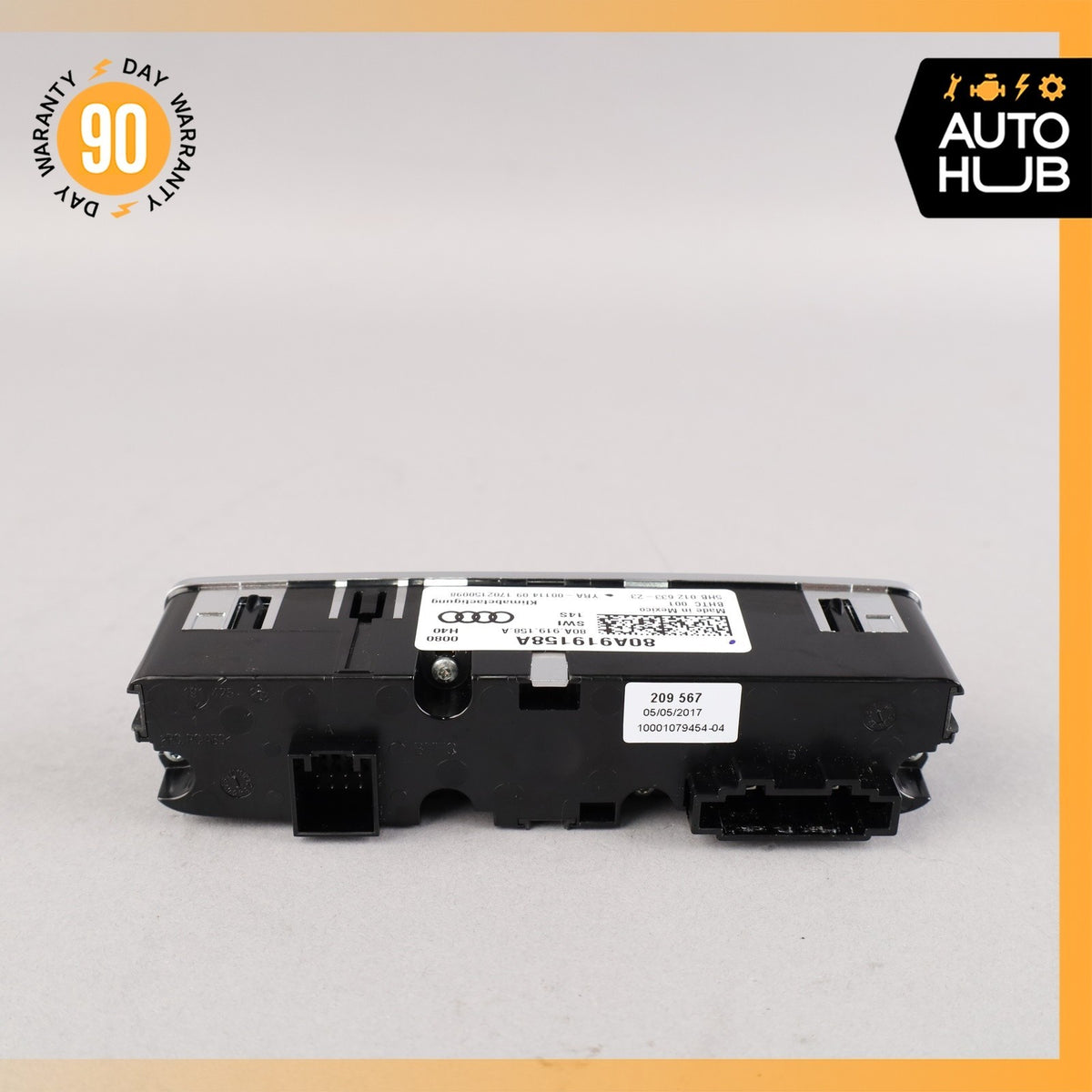18-20 Audi FY Q5 Rear Center Console Heated Seat Control Switch OEM - photo 6
