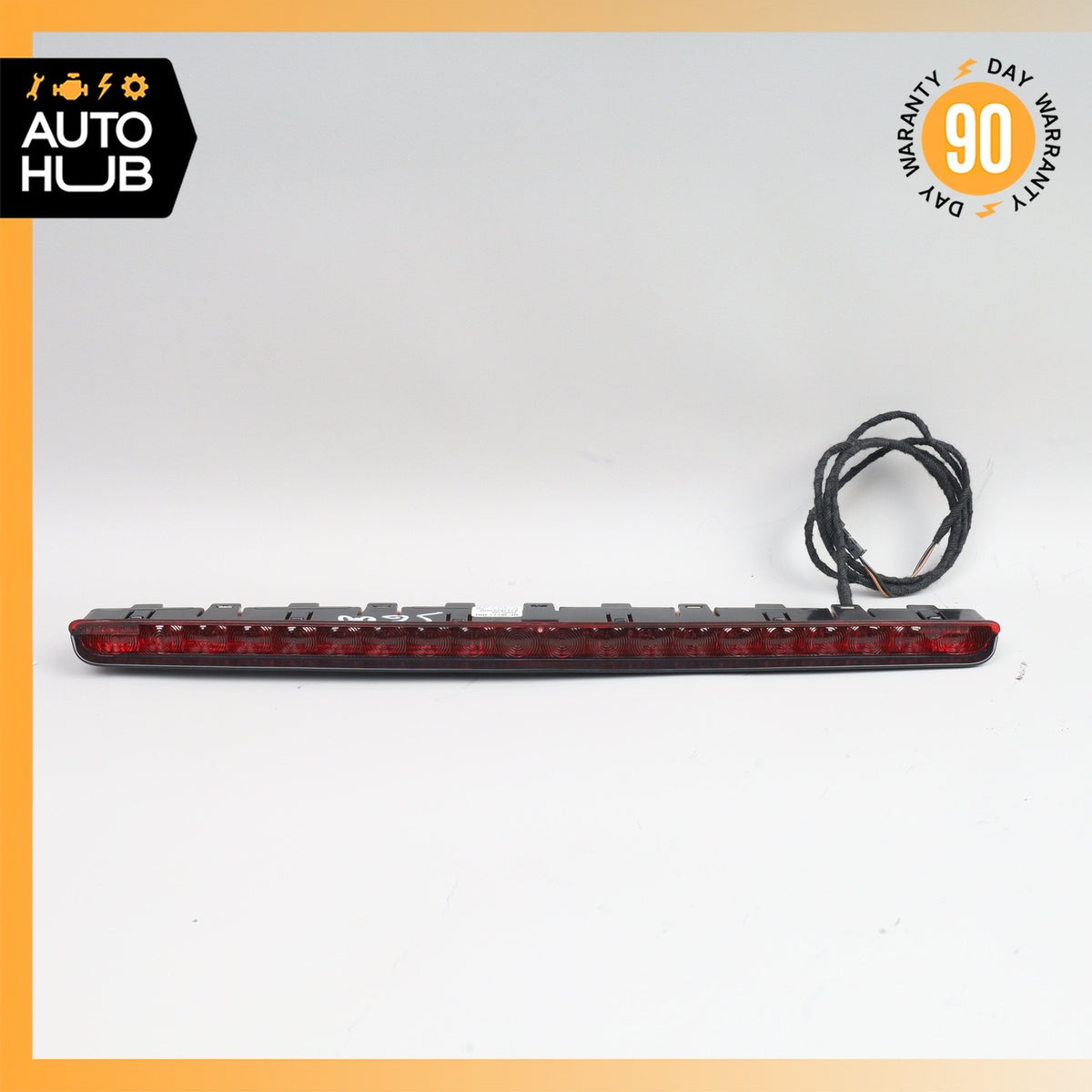 07-14 Mercedes W221 S600 CL550 S400 Rear 3RD Third Brake Stop Light Black OEM - photo 1